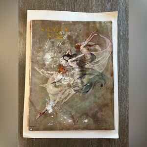 Rare Vintage Vanity Fair  Magazine August 1924 Roaring 20’s Art Deco Retro